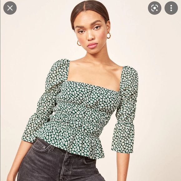 Reformation Ayla Top L - Picture 1 of 5